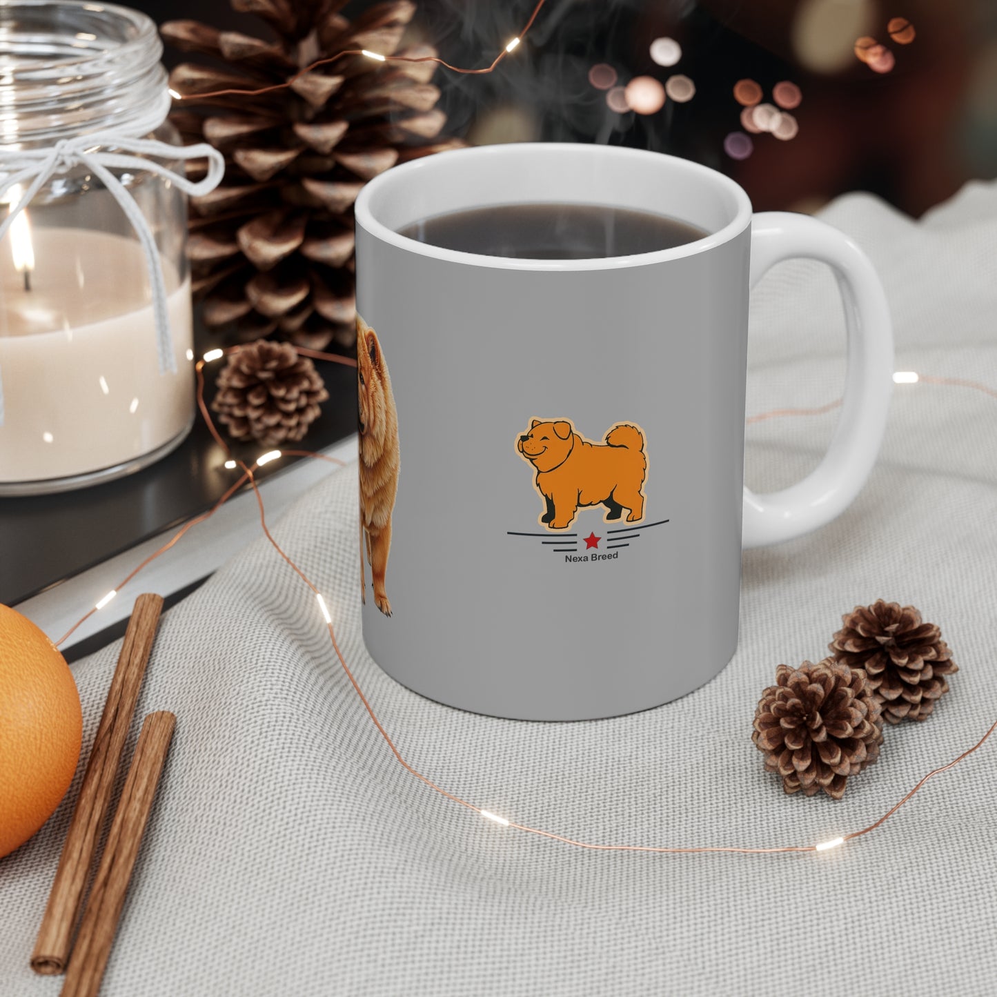 Chow Chow Lover's 11oz Mug - Grey