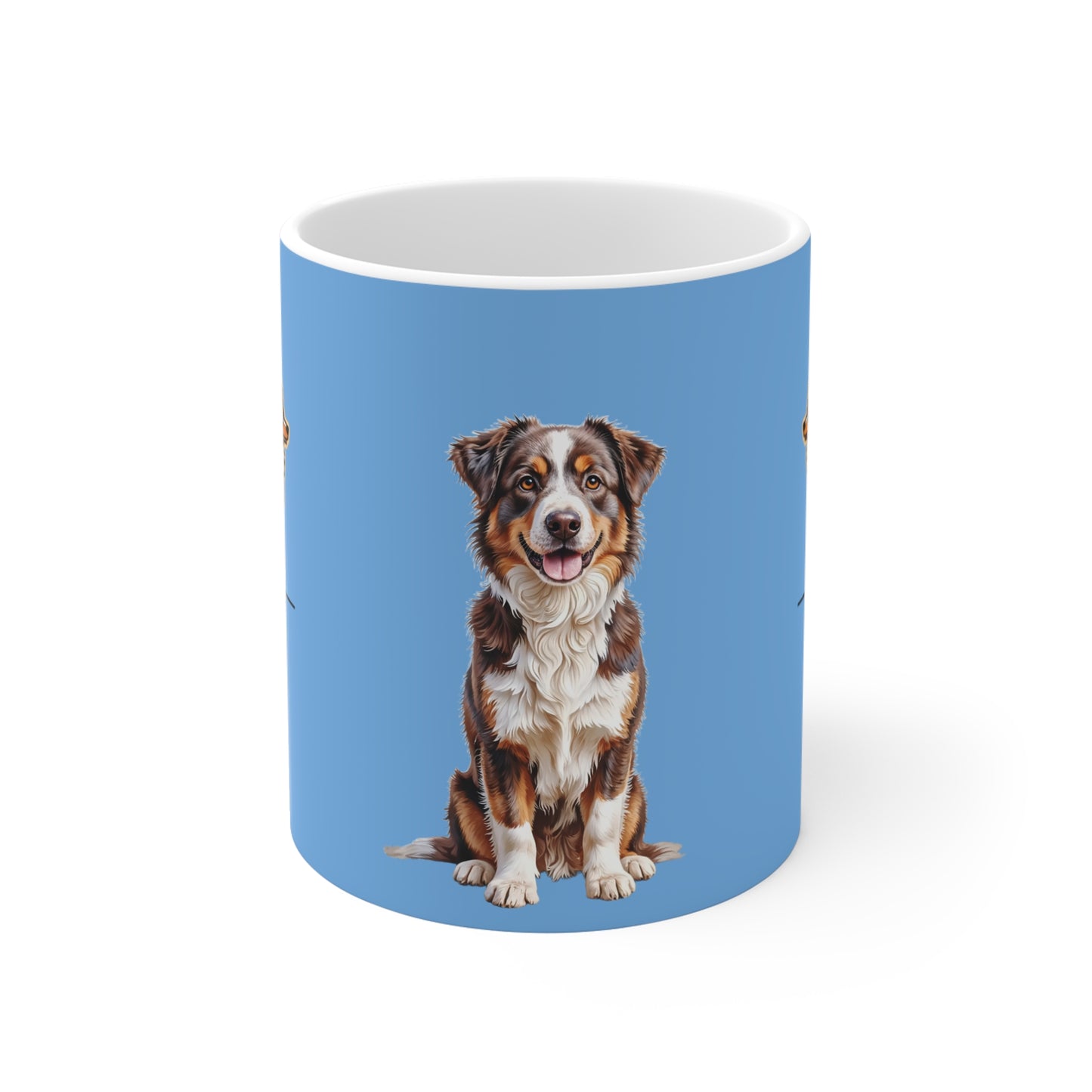 Australian Shepherd Lover's 11oz Mug - Blue
