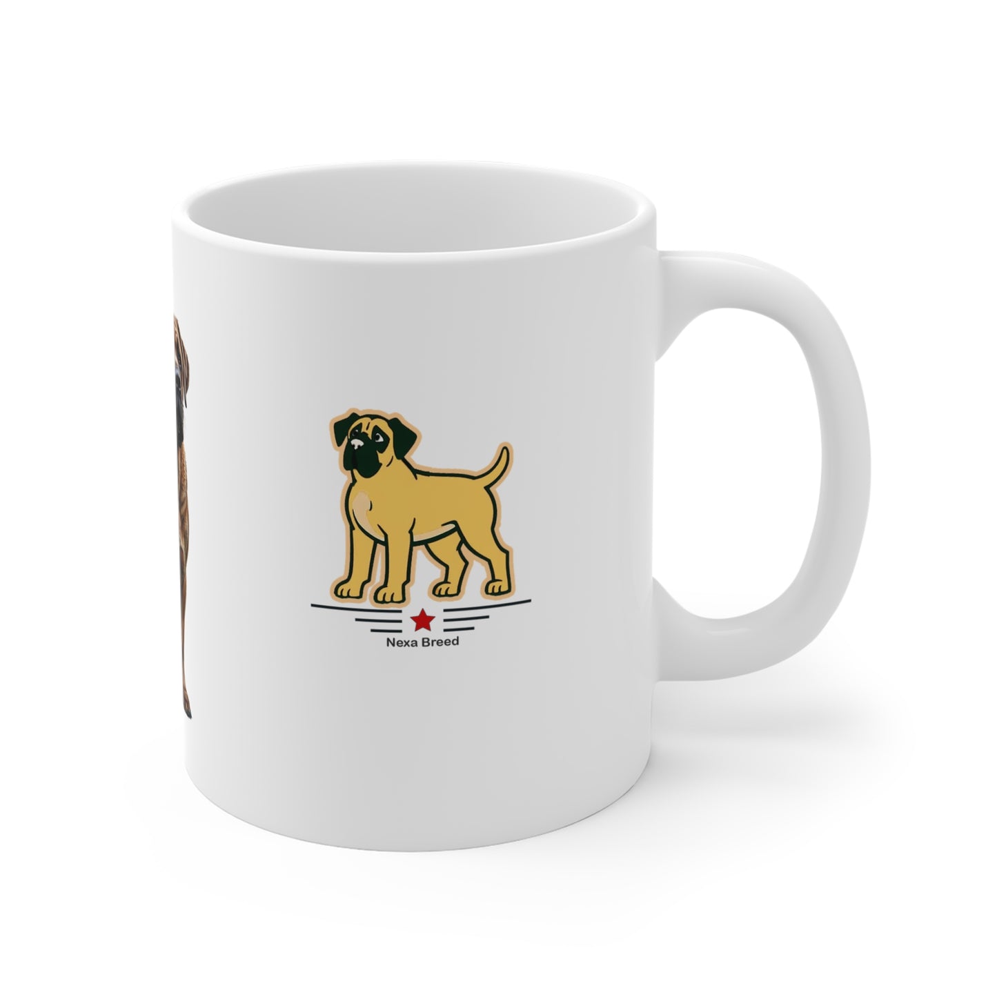 Mastiff Lover's 11oz Mug - White