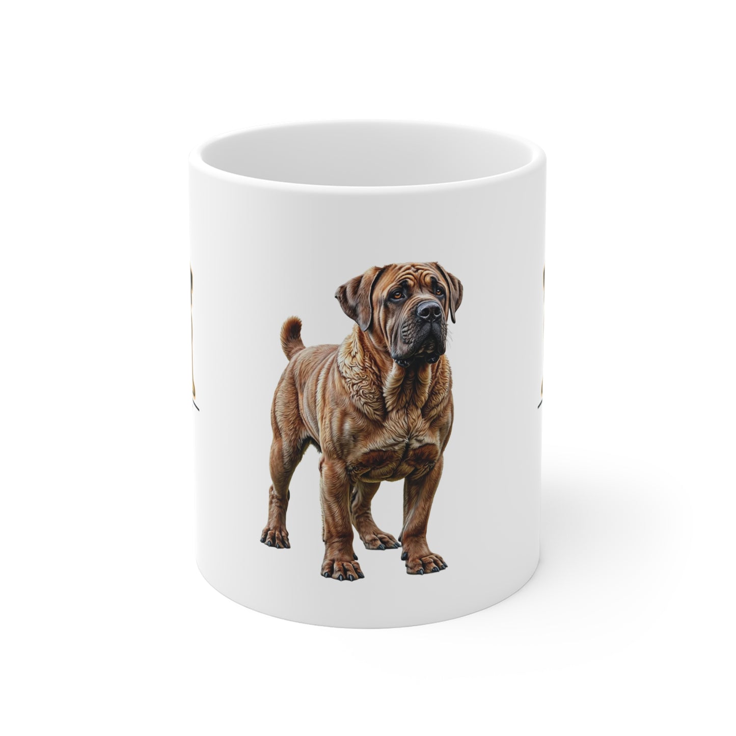 Mastiff Lover's 11oz Mug - White