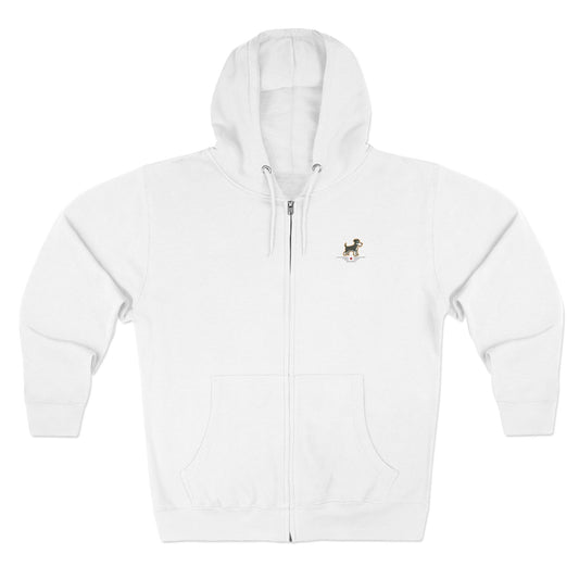 Unisex Zip Hoodie - Schnauzer