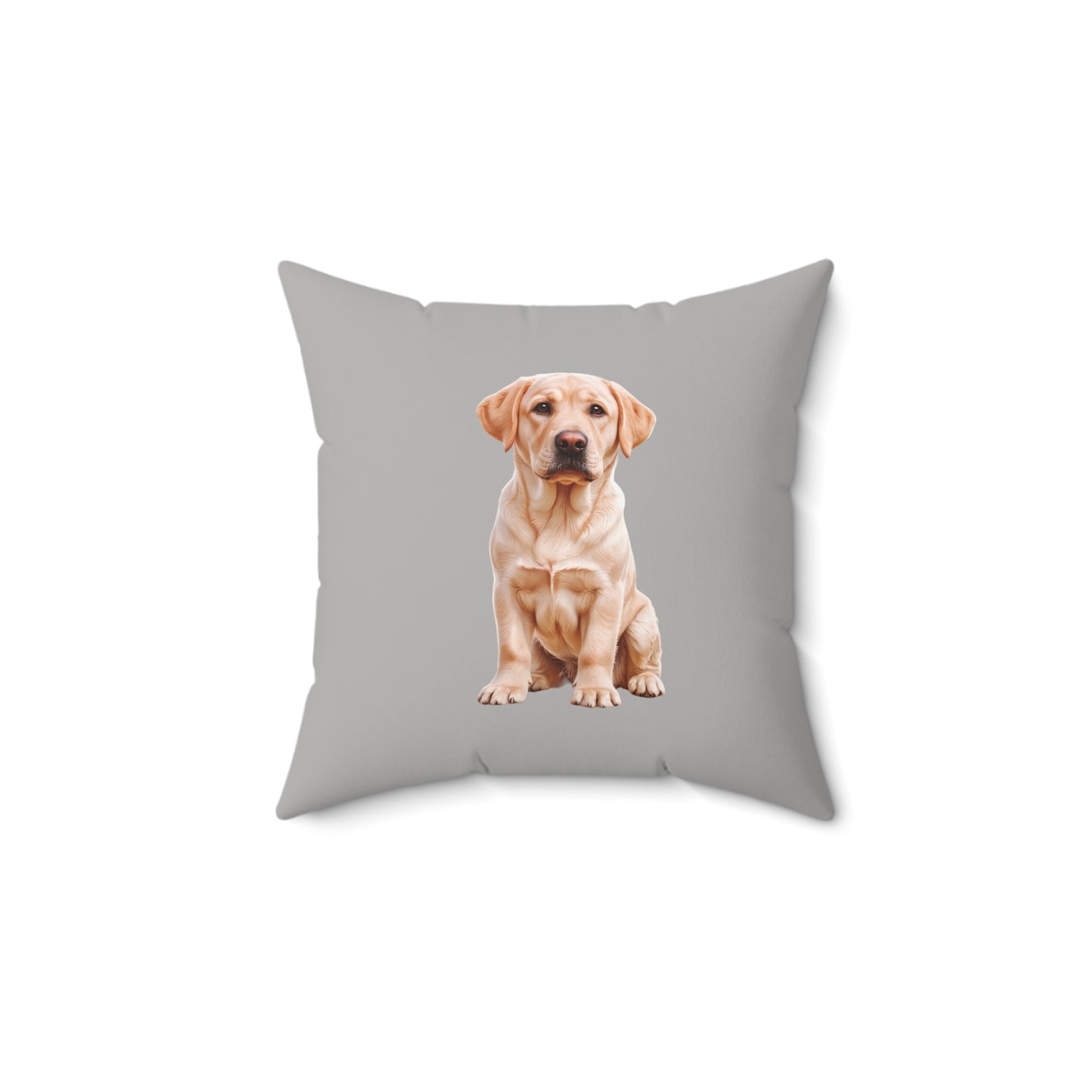 Square Throw Pillow -Labrador Retriever