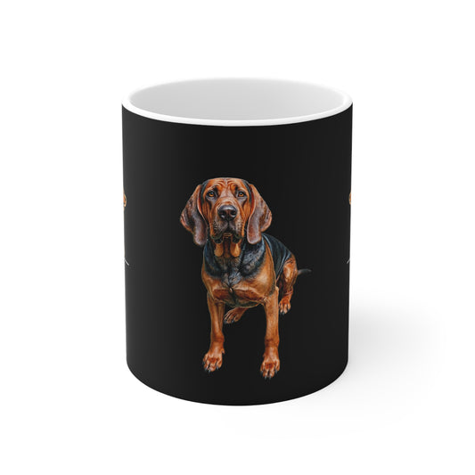 Bloodhound Lover's 11oz Mug - Black