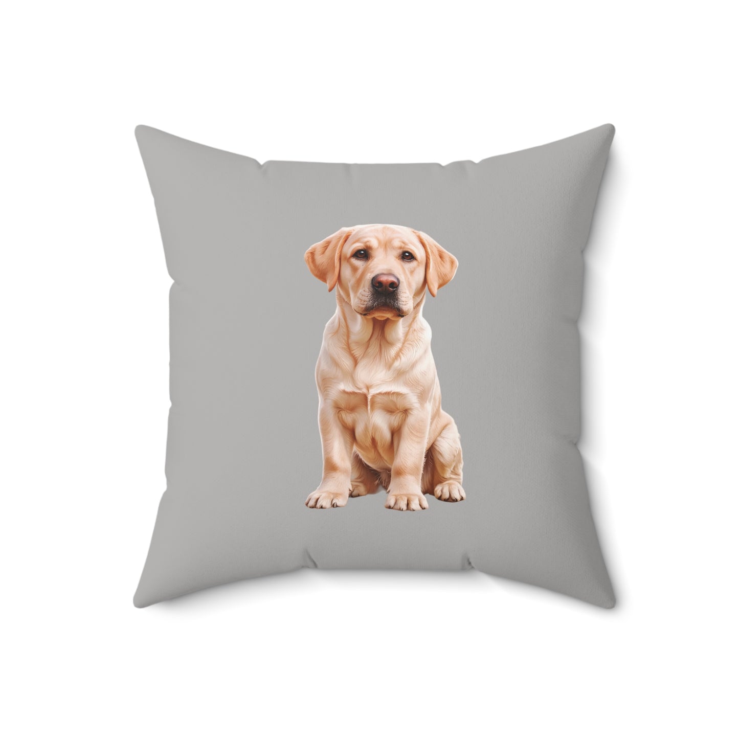Square Throw Pillow -Labrador Retriever