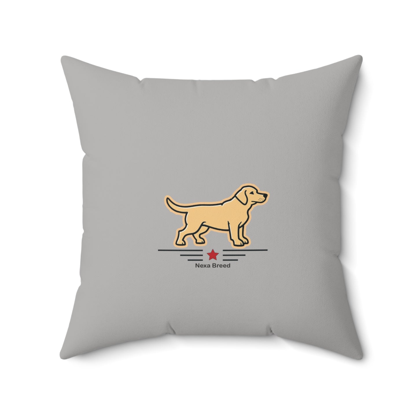 Square Throw Pillow -Labrador Retriever